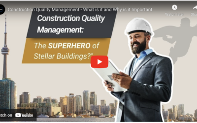 Construction Quality Management – What is it and Why is it Important